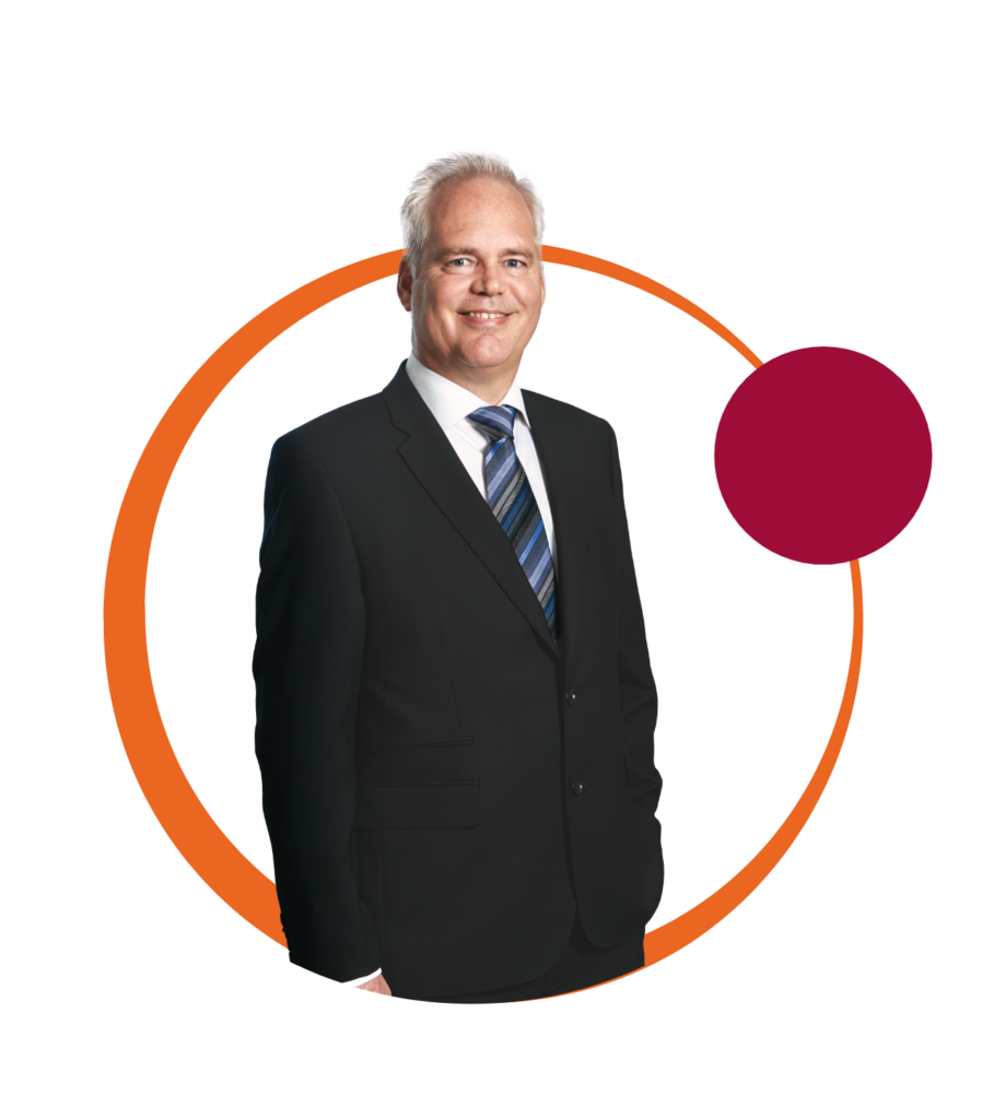 A smiling picture of Phil Urban, Chief Executive of Mitchells &amp; Butlers.