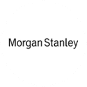 Morgan Stanley' is written in black inside a white circle.